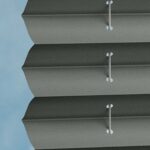 Plissé EOS® OSCURA LUNA BB24 Gris foncé [6253] Tissu • rideaux123.ch