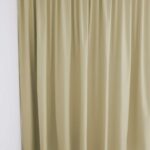 Rideau Blackout NEUCHATEL Beige clair [01]- Rideau fermé • rideaux123.ch