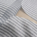 Voilage EKALE Fischbacher 1819 Anthracite-Gris [315] - Échantillon de tissu • rideaux123.ch