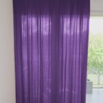 Voilage/Rideau opaque CASALINO Fischbacher 1819 Violet [528] - Rideau fermé • rideaux123.ch