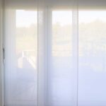 Parois japonaises CASALUCE Blanc [0001] - rideau fermé • rideaux123.ch