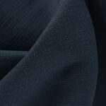 Rideau opaque DAVOS Bleu foncé [0800] échantillon de tissu • rideaux123.ch