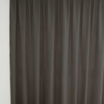 Rideau occultant MONTREUX Anthracite [167] Rideau fermé • rideaux123.ch