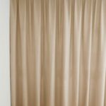 Rideau occultant MONTREUX Beige-brun [155] Rideau fermé • rideaux123.ch