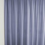 Rideau occultant MONTREUX Bleu violet [500] Rideau fermé • rideaux123.ch