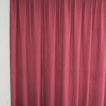 Rideau occultant MONTREUX Pink [323] Rideau fermé • rideaux123.ch