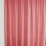 Rideau occultant MONTREUX Rose [339] Rideau fermé • rideaux123.ch