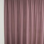 Rideau occultant MONTREUX Violet clair [338] Rideau fermé • rideaux123.ch